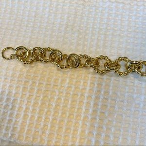J. Crew gold link bracelet NWT